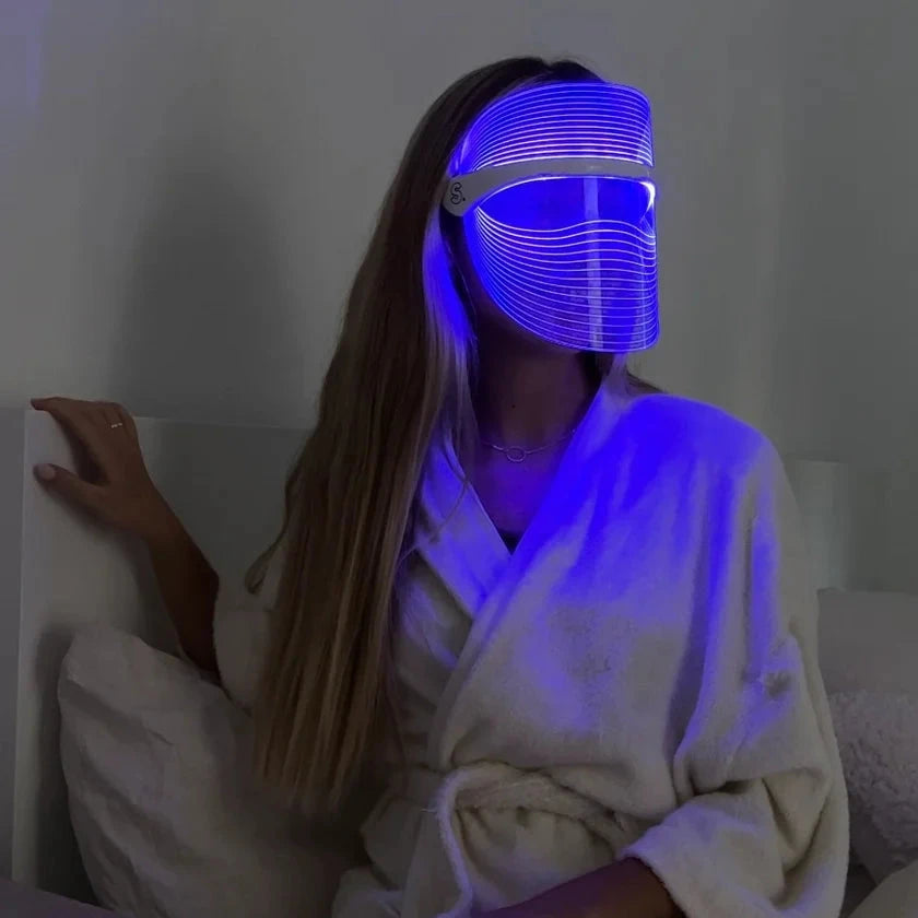 Masque Facial de Thérapie à Lumière
